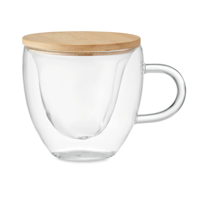 Cana borosilicata cu perete dub