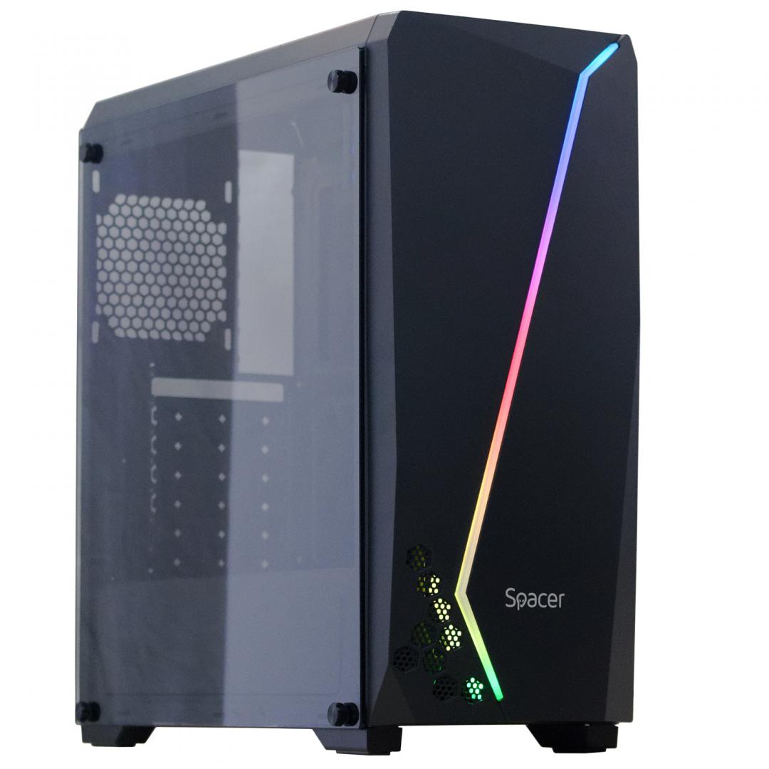 Carcasa Spacer Flash, ATX, MidTower Carcasa Spacer Flash, ATX, MidTower