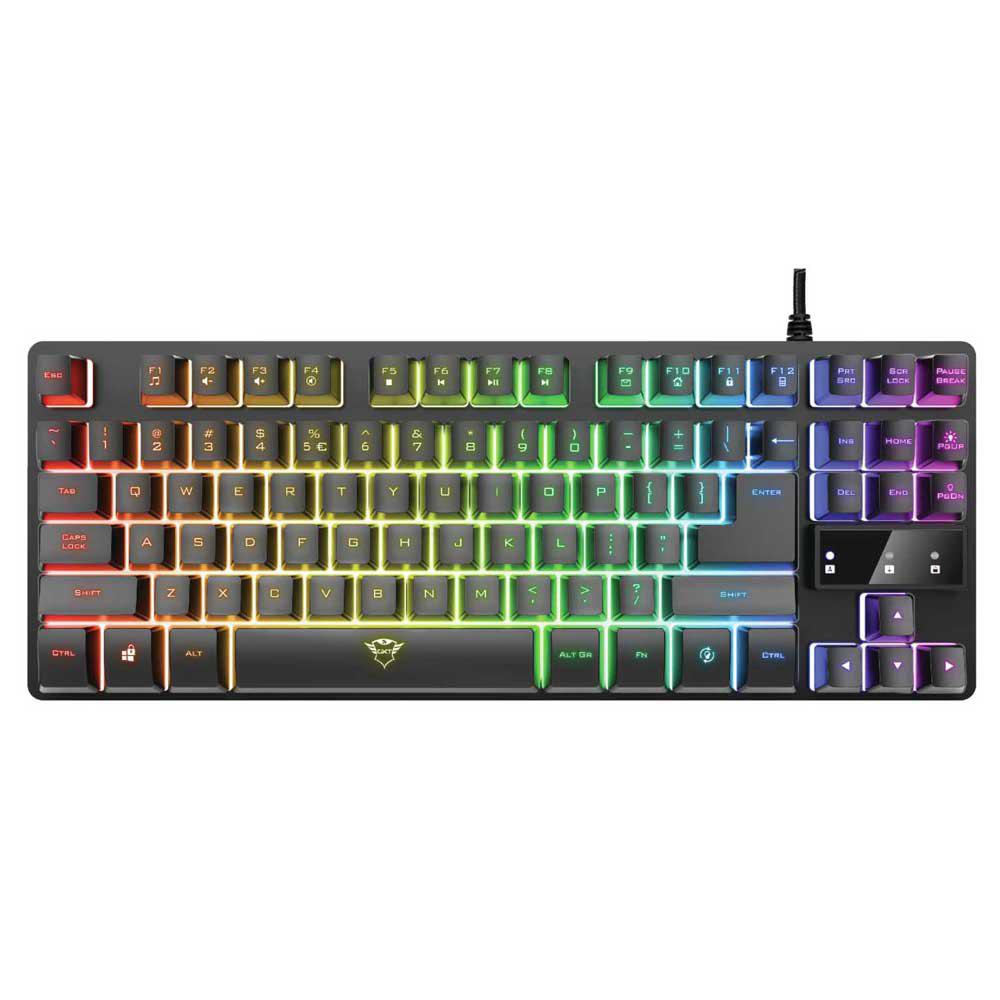 Tastatura Trust GXT 833 Thado cu fir, ng