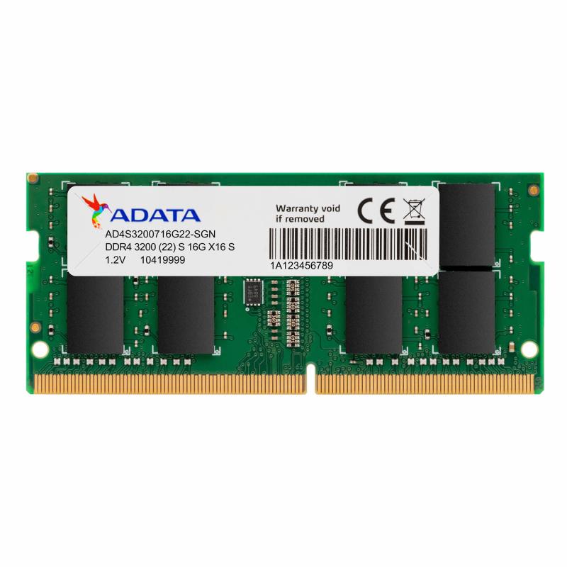 ADATA DDR4 SODIMM 8GB 3200Mhz AD4S32008G