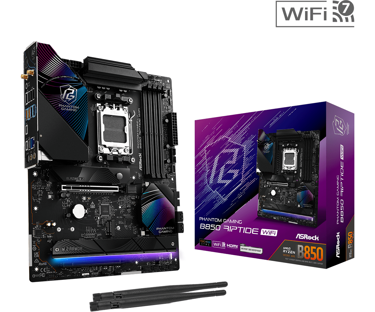 MB Asrock B850 RIPTIDE WIFI AM5