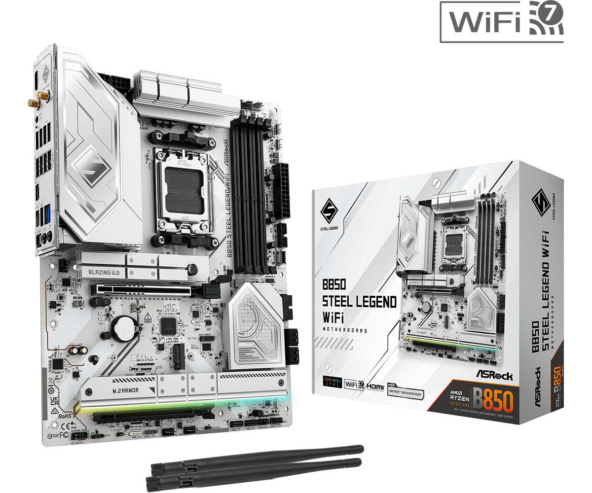 MB Asrock B850 STEEL LEGEND WIFI AM5