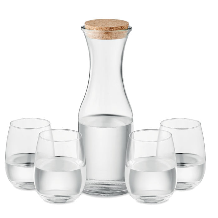 Set din sticla reciclata Set din sticla reciclata
