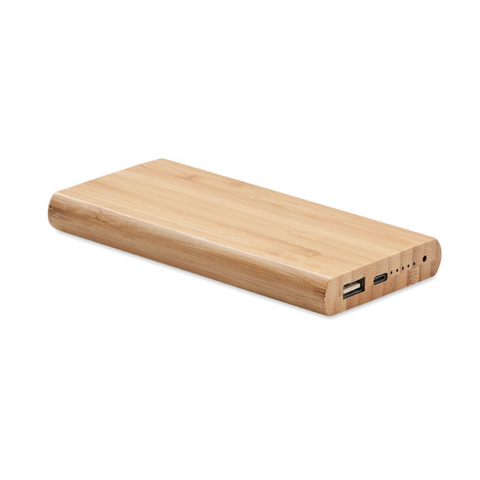 Powerbank bambus 6000 mAh Powerbank bambus 6000 mAh