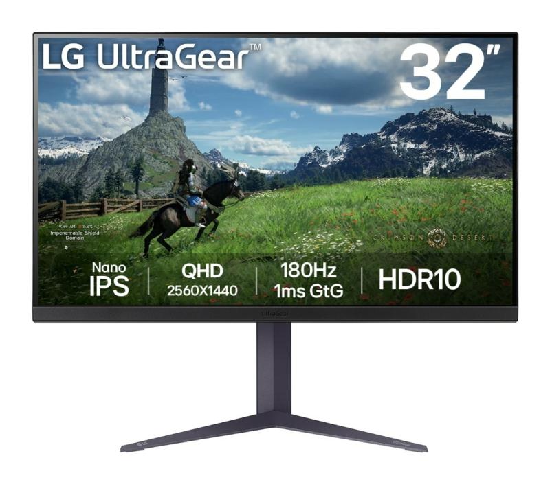 Monitor LG 31.2 32GS85Q-B Monitor LG 31.2