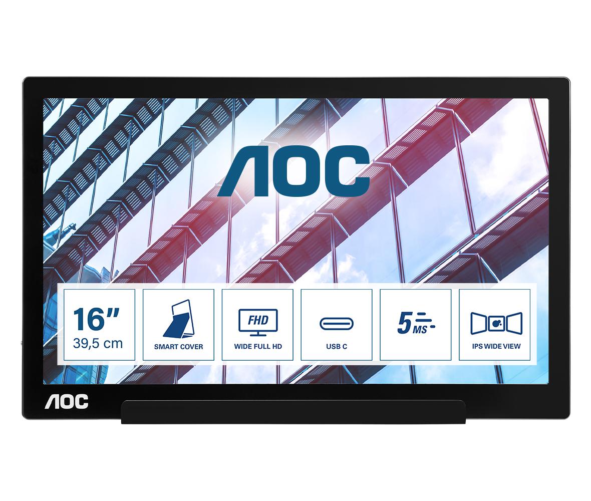Monitor AOC 15.6 i1601P Monitor AOC 15.6" i1601P