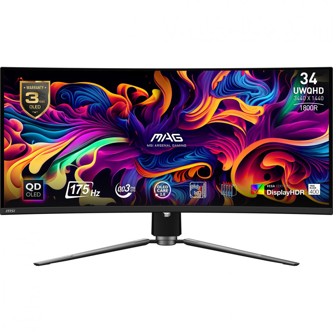 Monitor MSI 34 MAG 341CQP QD-OLED Monitor MSI 34" MAG 341CQP QD-OLED