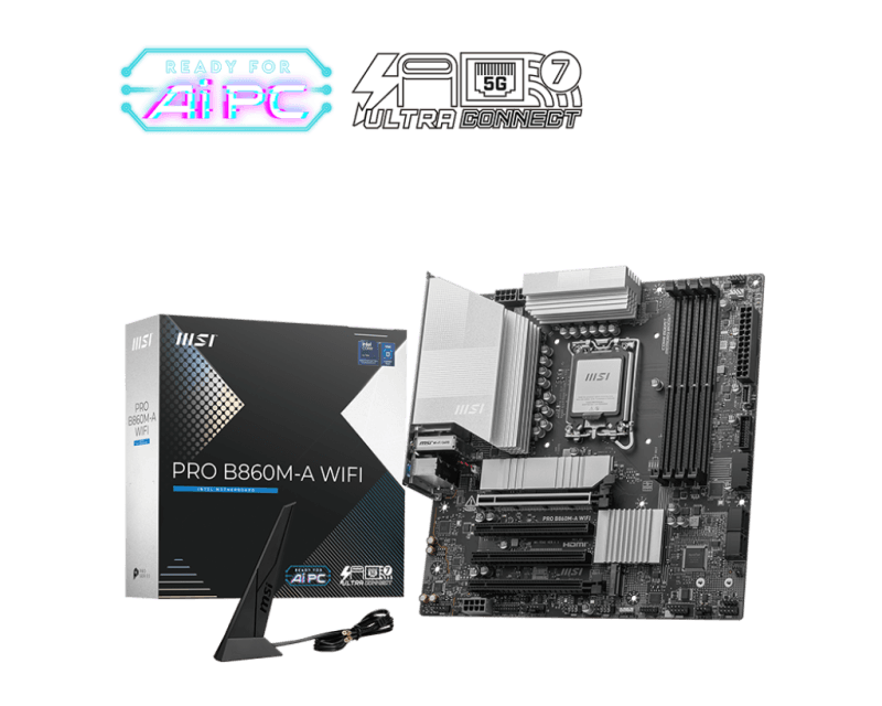 MB MSI PRO B860M-A WIFI LGA1851