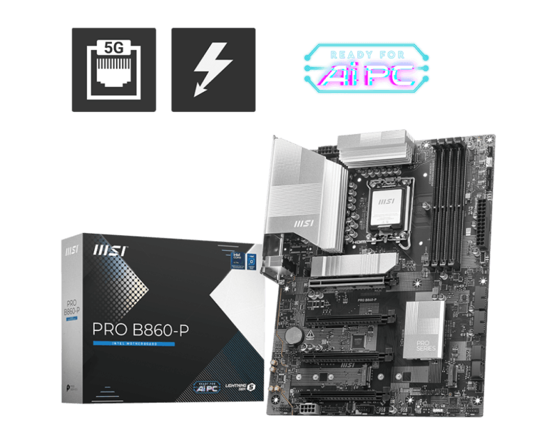 MB MSI PRO B860-P LGA1851