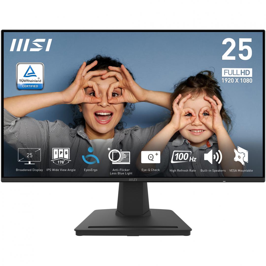 Monitor MSI 24.5 PRO MP252 Monitor MSI 24.5