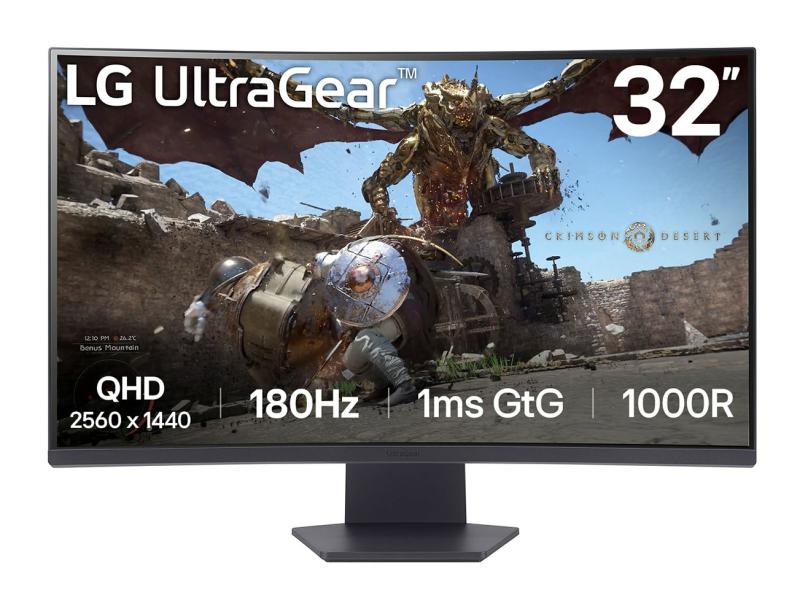 Monitor LG 32 32GS60QC-B.AEUQ Monitor LG 32