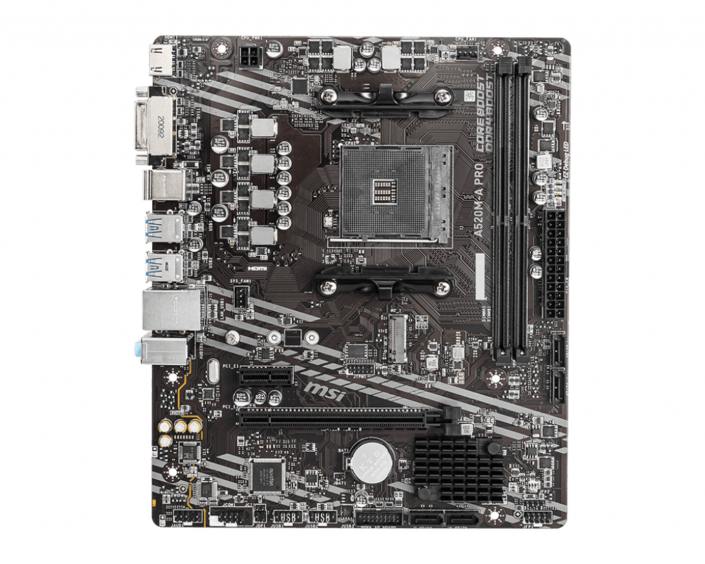 MB AMD MSI AM4 A520M-A PRO MB AMD MSI AM4 A520M-A PRO