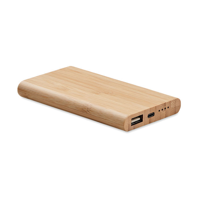 Powerbank bambus 4000 mAh Powerbank bambus 4000 mAh