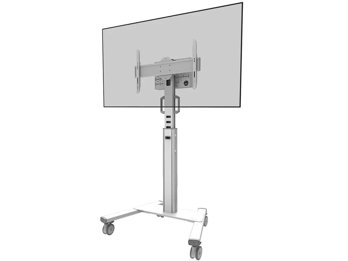 Stand podea mobil NM MUp 37-75 70kg alb Stand podea mobil NM MUp 37-75