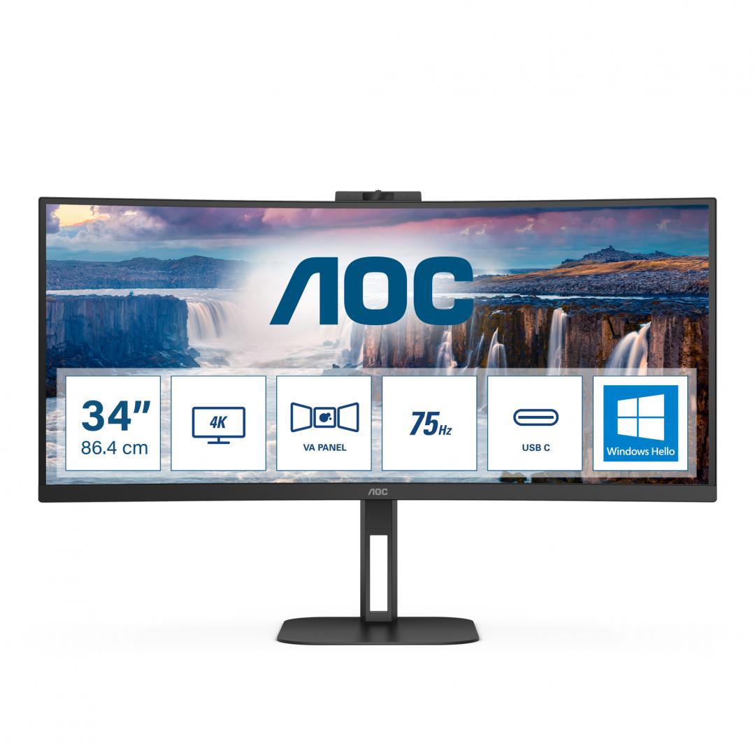 MONITOR 34 AOC CU34V5CW/BK MONITOR 34