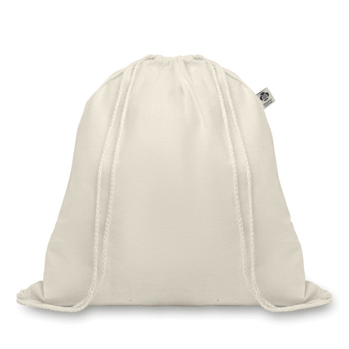 Sac cu cordon, bumbac organic Sac cu cordon, bumbac organic