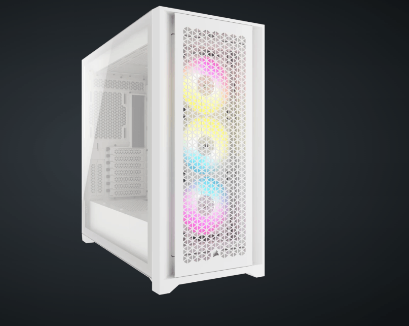 CR iCUE 5000D RGB AIRFLOW MID TOWER WH CR iCUE 5000D RGB AIRFLOW MID TOWER WH