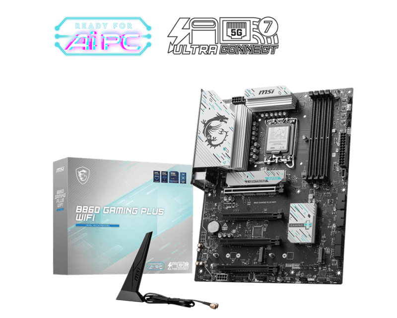 MB MSI B860 GAMING PLUS WIFI LGA1851 MB MSI B860 GAMING PLUS WIFI LGA1851