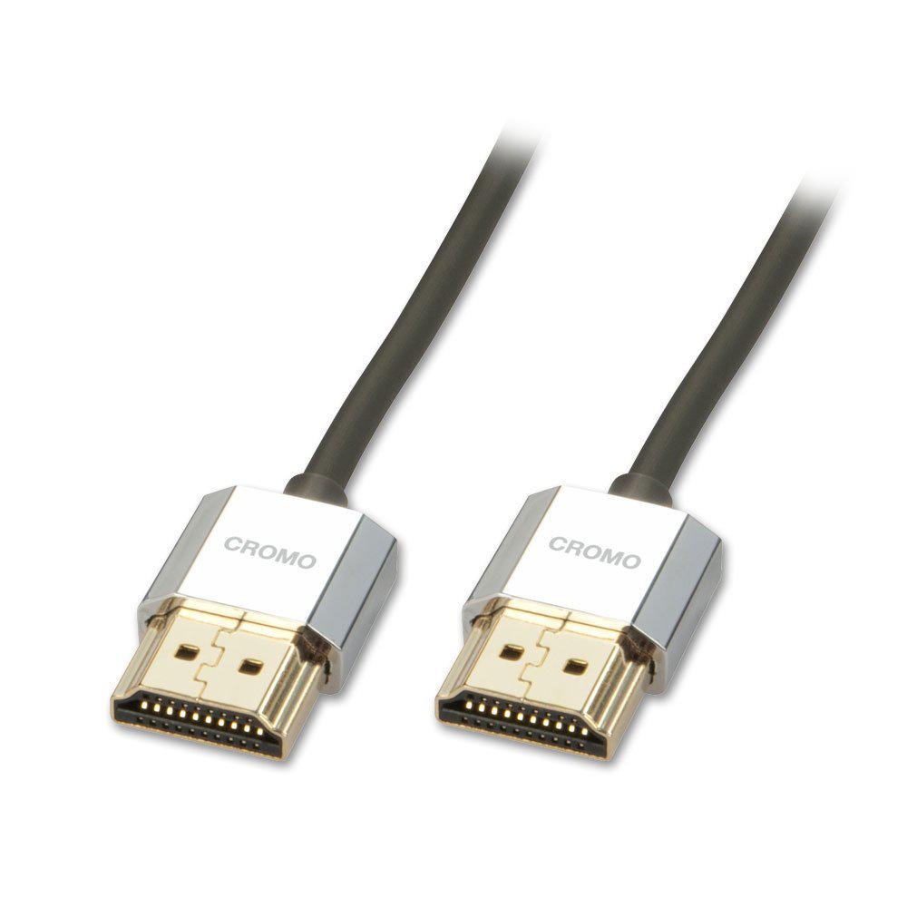 Cablu Lindy HDMI Cromo Slim 2m Cablu Lindy HDMI Cromo Slim 2m