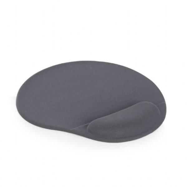 Mousepad Gembird cauciuc si gel, gri