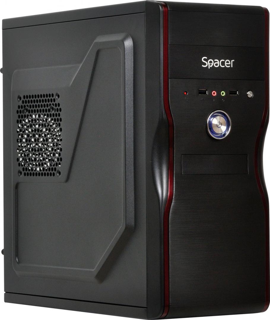 Carcasa Spacer Mercury, ATX, MidTower Carcasa Spacer Mercury, ATX, MidTower