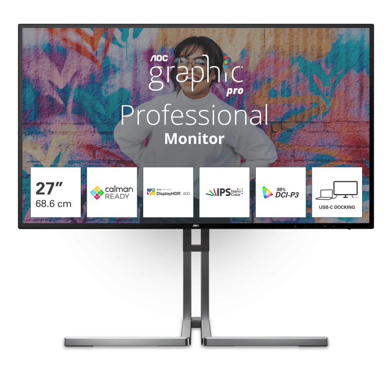 Monitor AOC 27 U27U3CV Monitor AOC 27