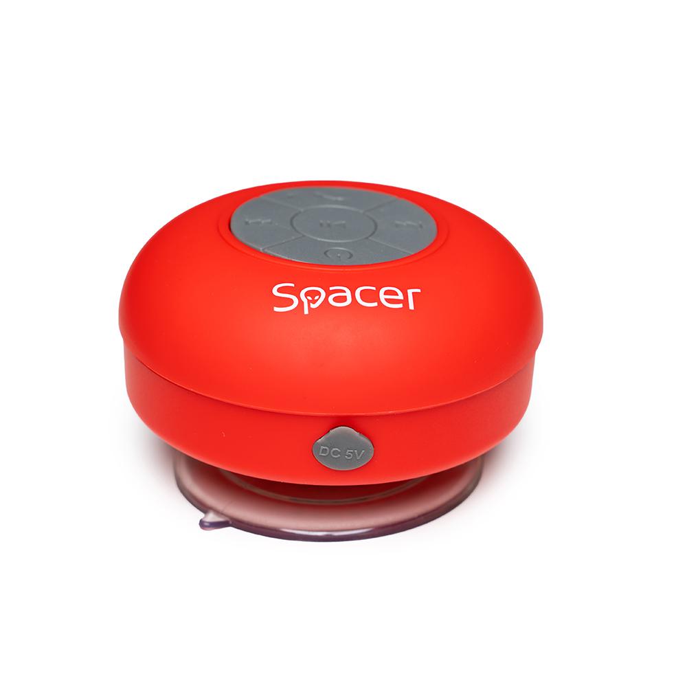 Boxa Spacer portabila, 3W RMS, 4h, rosu Boxa Spacer portabila, 3W RMS, 4h, rosu