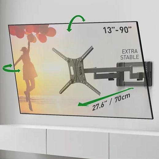 Suport TV perete Barkan FM 13-90 60kg Suport TV perete Barkan FM 13-90