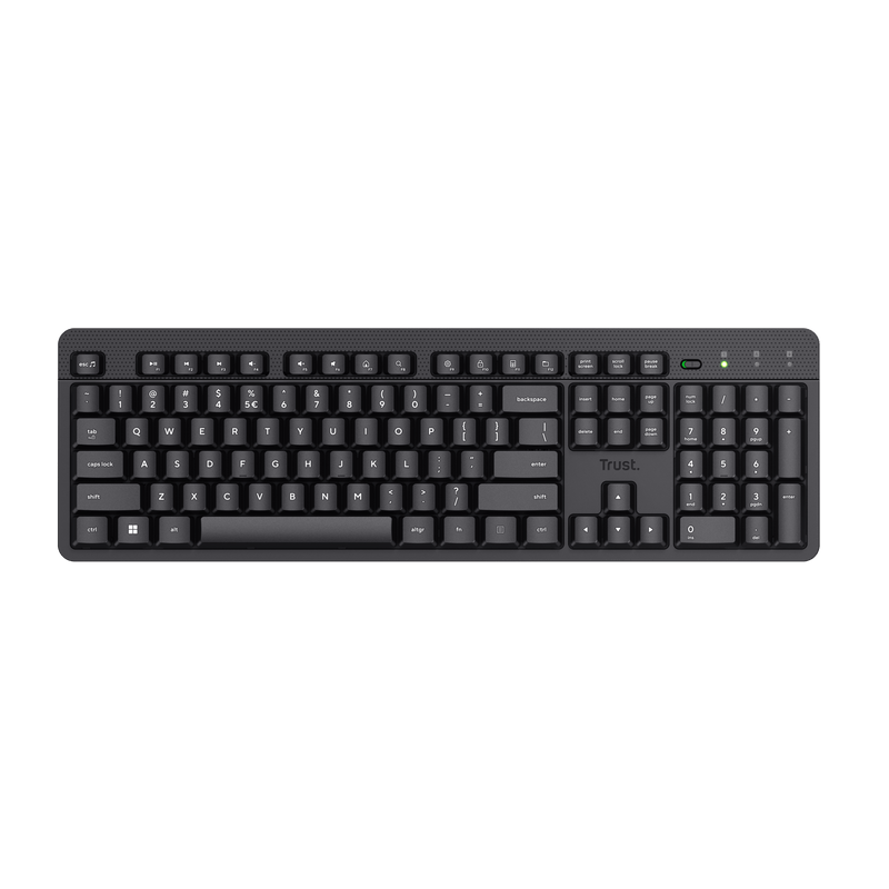 Tastatura Trust Ody II Wireless, negru