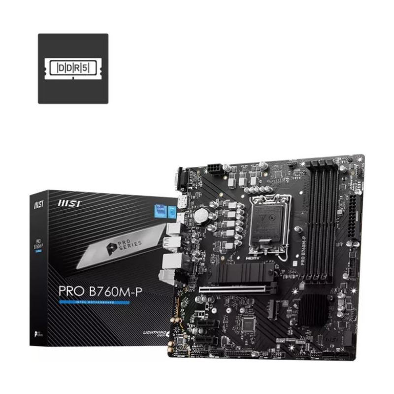 MB MSI PRO B760M-P DDR5 LGA1700 MB MSI PRO B760M-P DDR5 LGA1700