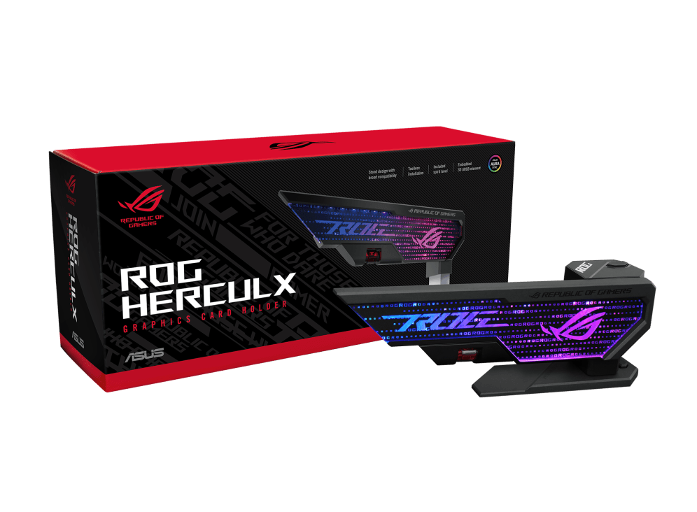 ASUS ROG Herculx Graphics Card Holder ASUS ROG Herculx Graphics Card Holder