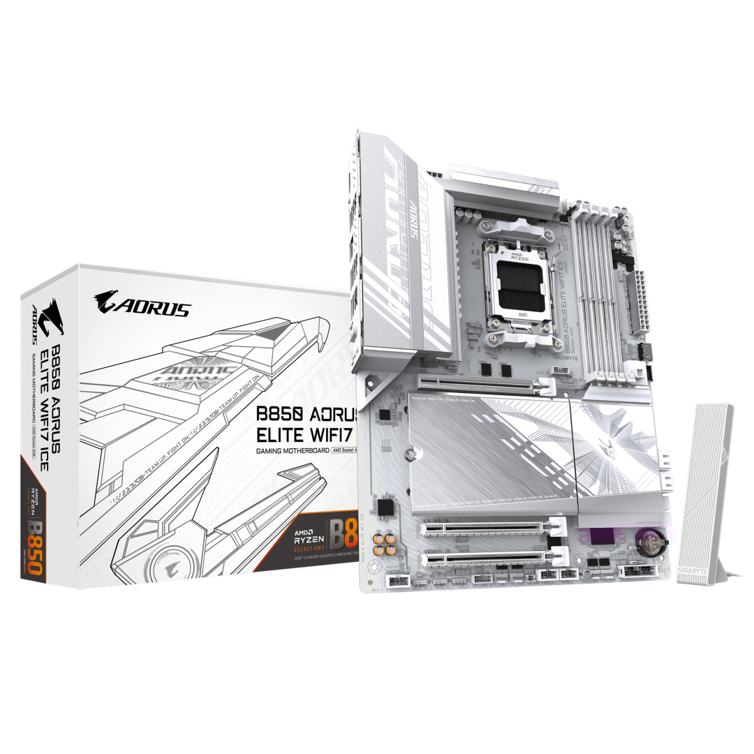 MB Gigabyte B850 AORUS ELITE WIFI7 ICE MB Gigabyte B850 AORUS ELITE WIFI7 ICE