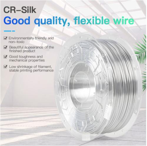 CREALITY 3D PRINT FILAMENT SILK WHITE CREALITY 3D PRINT FILAMENT SILK WHITE