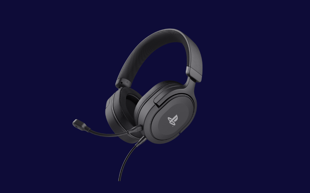 Casti Trust GXT 498 Forta cu fir, negru