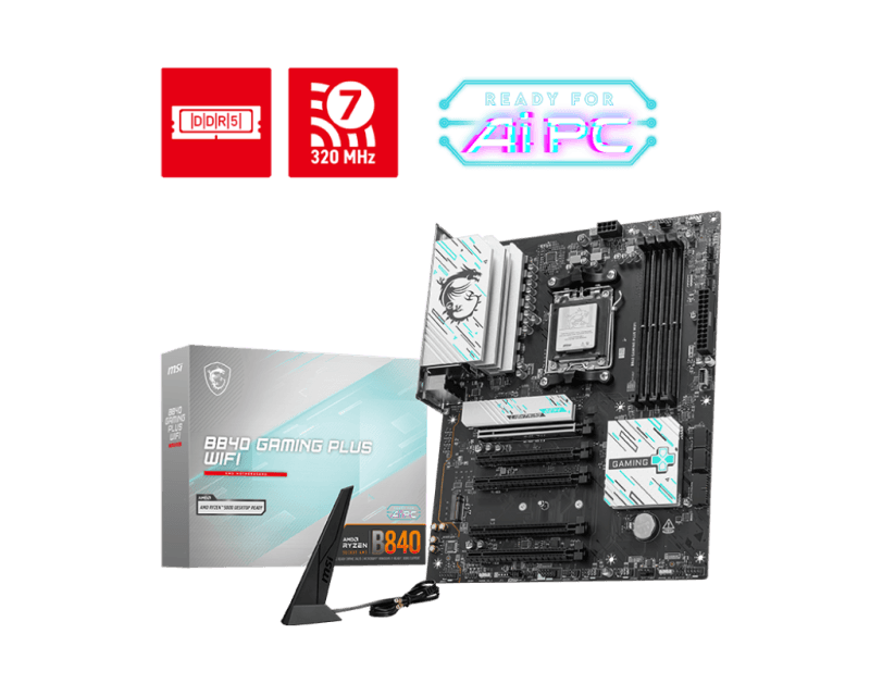 MB MSI B840 GAMING PLUS WIFI AM5 MB MSI B840 GAMING PLUS WIFI AM5