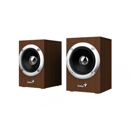 Boxe Genius SP-HF280 cu fir, maro Boxe Genius SP-HF280 cu fir, maro