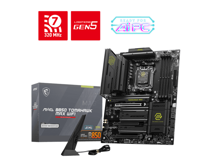 MB MSI MAG B850 TOMAHAWK MAX WIFI AM5 MB MSI MAG B850 TOMAHAWK MAX WIFI AM5