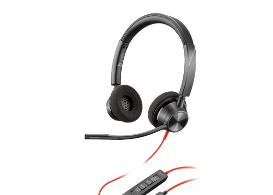 Poly BW 3320 Stereo USB-C HS +USB-C/A