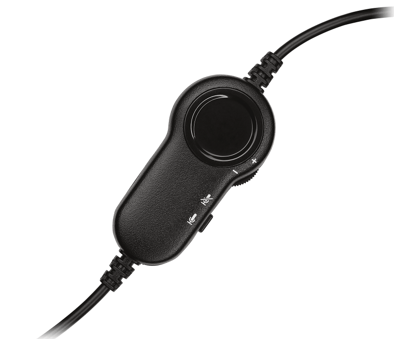 Casti cu microfon Logitech H151, negru