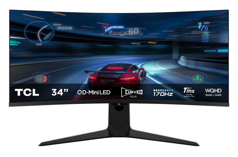 Monitor TCL 34 34R83Q Monitor TCL 34