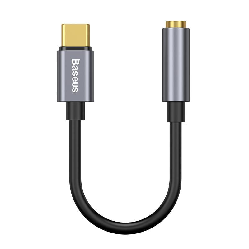 BASEUS Cablu Adaptor 12cm, gri