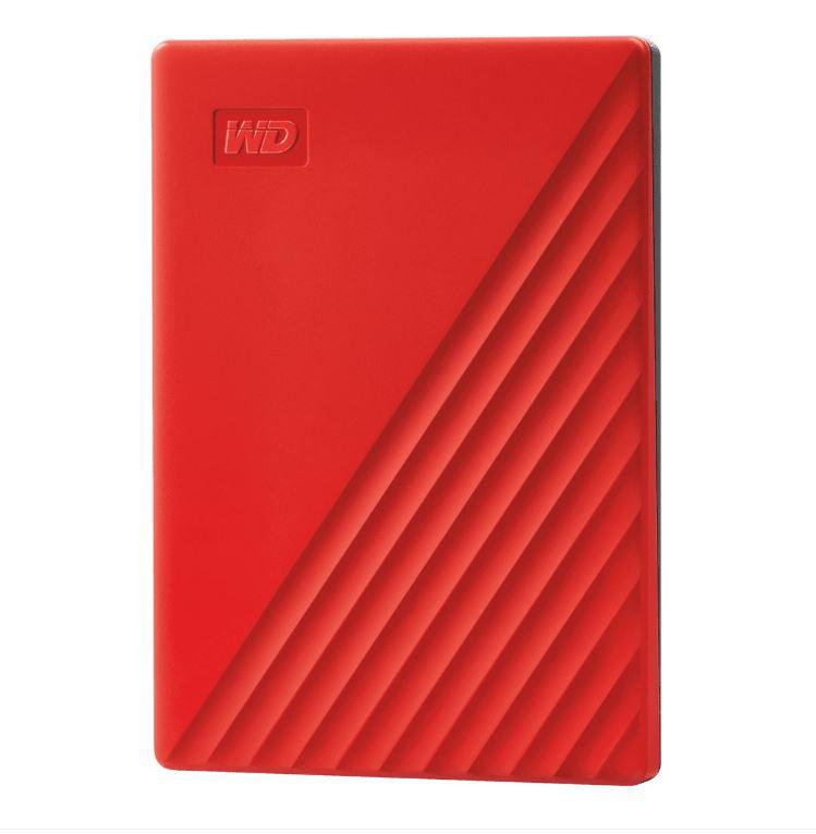 EHDD 2TB WD 2.5 USB 3.2 MY PASSPORT RED EHDD 2TB WD 2.5