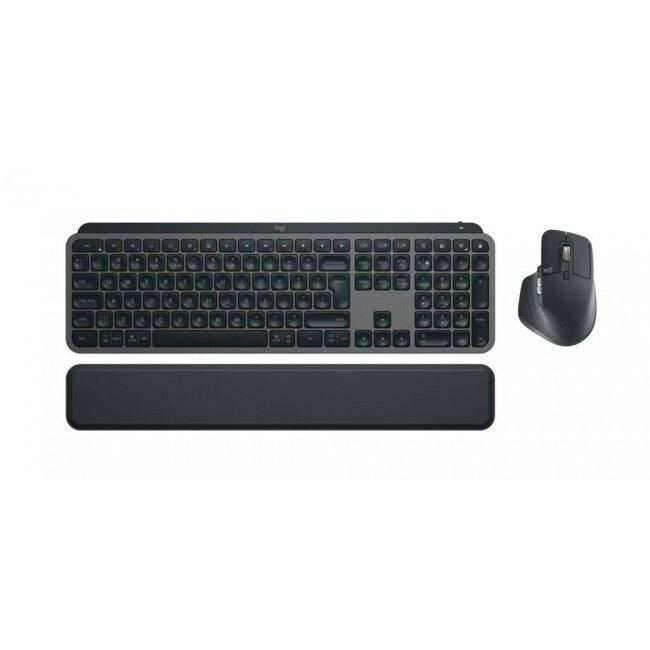 Kit Logitech MX Keys S Wireless, gri