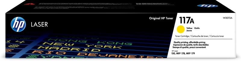 HP W2072A YELLOW TONER CARTRIDGE