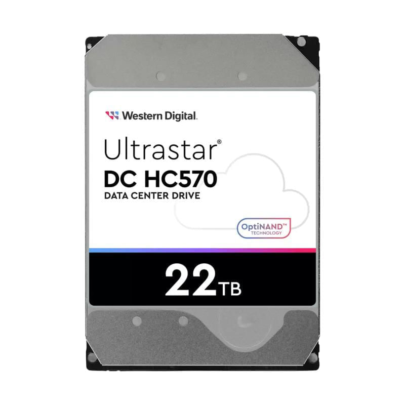 WD HDD 3.5 22TB 7200 512 SAS