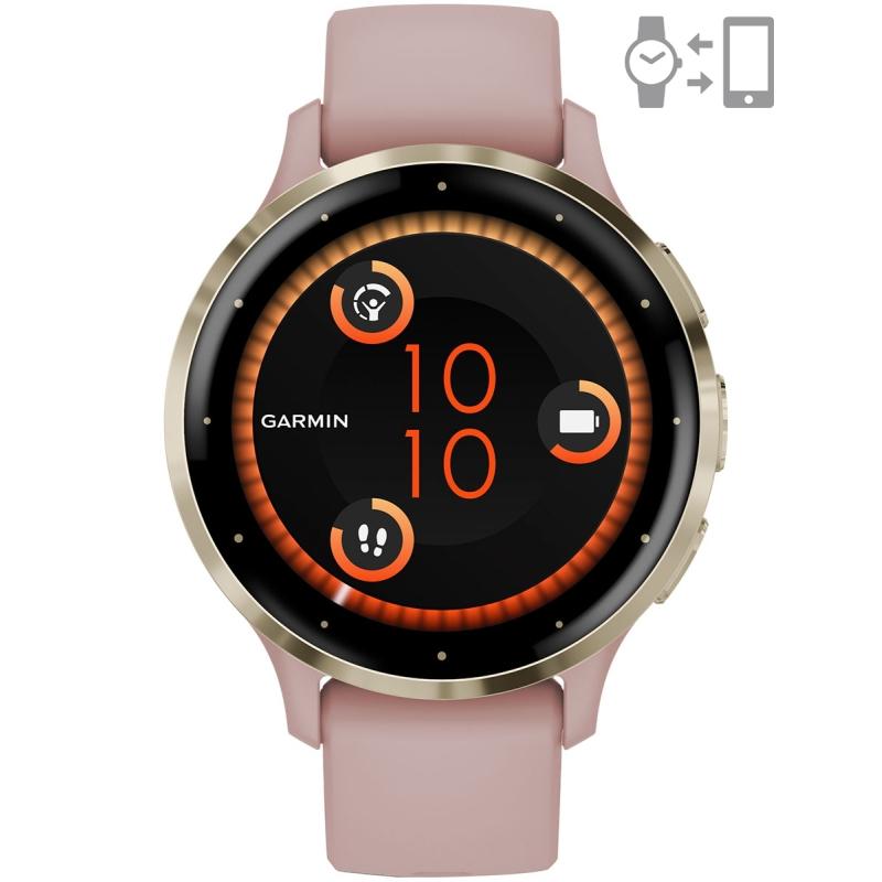 Ceas Garmin Venu 3S Pink Dawn/Soft Gold Ceas Garmin Venu 3S Pink Dawn/Soft Gold