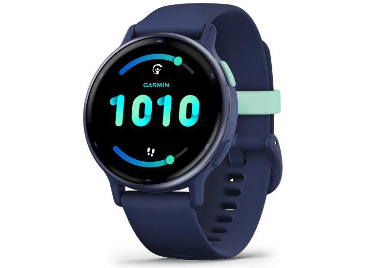 Ceas Garmin vivoactive 5 Blue/Blue Metal Ceas Garmin vivoactive 5 Blue/Blue Metal