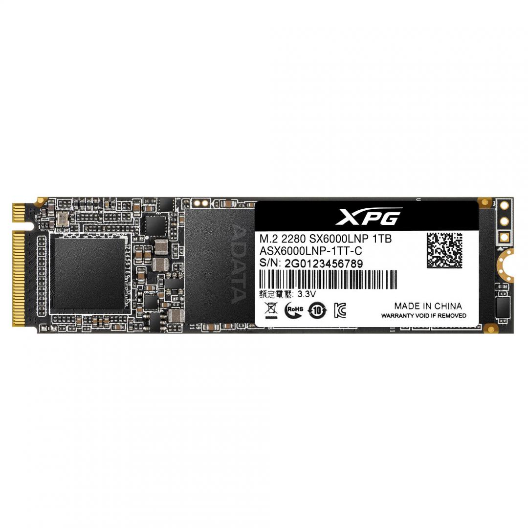 SSD Adata XPG SX6000 Lite, 1TB, NVMe, M. SSD Adata XPG SX6000 Lite, 1TB, NVMe, M.