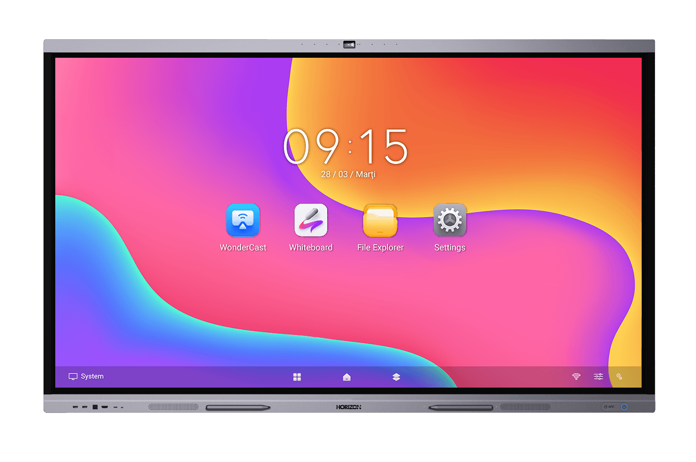 Ecran interactiv HORIZON A3C 75 A13 Ecran interactiv HORIZON A3C 75