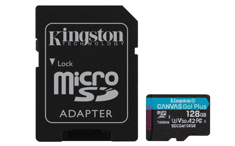 128GB microSDXC Canvas Go Plus Gen4 200M